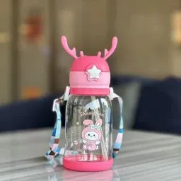 rbgiit BabyCharmSoft Straw Sipper Bottle with BPA-Free Lid and Travel Strap-picture-36