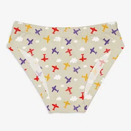Superbottoms Boys Pack of 3 Printed Sustainable Briefs image 3