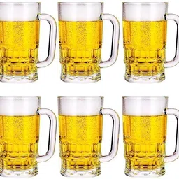 adiji enterprises (Pack of 6) 212 Glass Set Wine Glass image 5