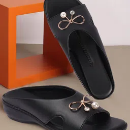 yoloyells Women Wedges Sandal image 2