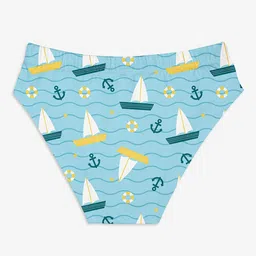 Superbottoms Boys Pack of 3 Printed Sustainable Briefs image 5