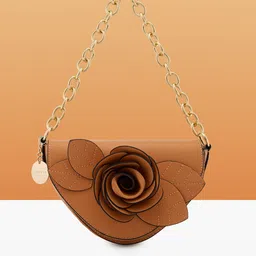 caprese Brown Women Sling Bag Bloom-picture-15