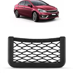 brothertwo Car Storage Net, Mobile Phone Keys Holder Pocket Organizer For Ciaz 2017 Onward Visor Pouch-picture-44
