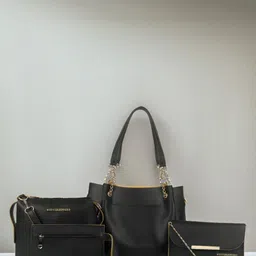 Bagsy Malone Set Of 4 Animal Textured Structured Handheld Bags-picture-22