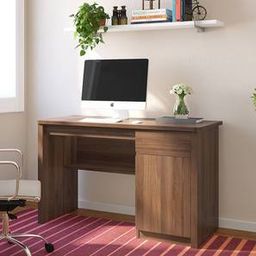 urban ladder Graham Engineered Wood Study Table in Classic Walnut Finish-picture-9