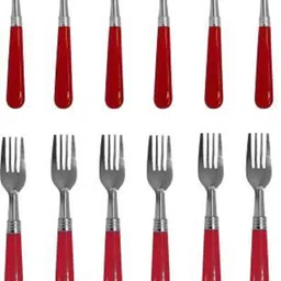 ags mart Stainless Steel WITH CRYSTAL Table Spoon Set (Pack of 12) Stainless Steel Ice-cream Spoon, Dessert Spoon, Table Spoon, Salad Spoon Set-picture-25