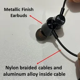 shovan Type-C Earphone|ENC Mic|Magnetized Buds HD Sound SV02 Wired Gaming Headset image 4