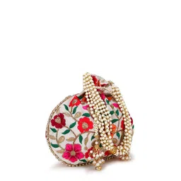 Anekaant Embroidered Potli Clutch image 4