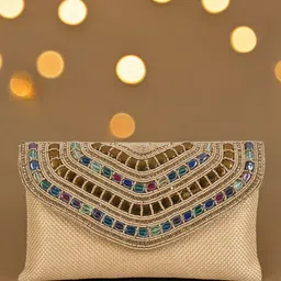 CRUSSET Embellished Purse Clutch image 1