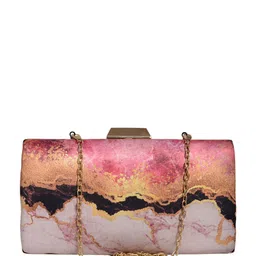 ARTKLIM Printed Box Clutch image 2