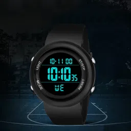 hlmt Sporty Look, Alarm, Black Strap, Multi Function Premium Watch Digital Watch - For Boys & Girls AD-902SL04(BLUE)-picture-13