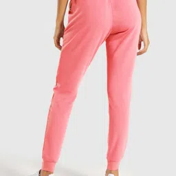 maniac Women Solid Pink Track Pants image 2
