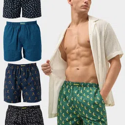 bummer Pack of 5 Printed Men Boxer-picture-41