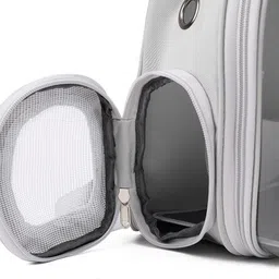 yywop 4u Space Capsule Bubble Cat Backpack Carrier GREY Backpack Pet Carrier image 2