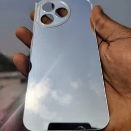 REJKLP Honor x50i Plus SILVER MIRROR BACK PANNEL Mobile Skin image 2