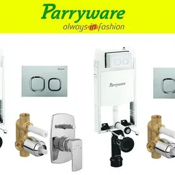 parryware Half Frame Concealed Cistern, with divater body upper Euclid set of 2 pic 053 Dual Flush Tank-picture-18