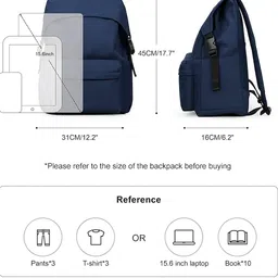 best deal Small 20 L Backpack Cute Style Female Student Waterproof Anti Theft School Backpack image 3