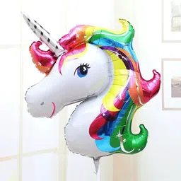 groovy dudz 4th Unicorn Theme Birthday Decoration Combo Kit for Girls (Set of 67) image 3