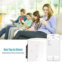 HomeMate Wi-Fi Smart Fan Regulator Touch Switch image 2