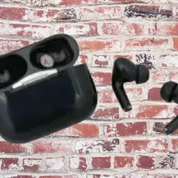 jqva Max True Wireless Earbuds with Long Battery – Onyx Black Bluetooth Headset image 1