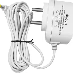 ELOVE 6V AC/DC Power Adapter for BPM04BL , BPM02 , BPM02T , BPM 03 , BPM01, BPM01W , BPM04BL , BPM04KBL , BPM02T, BPL 120/80 B3 , BPL 120/80 B5 , BPL 120/80 B8 , BP 09 Blood Pressure Monitor with 10 Ft (3 meter) cord - White Bp Monitor Adapter image 2