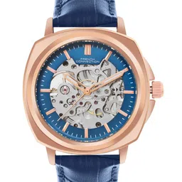French Connection Men Skeleton Dial & Leather Straps Analogue Automatic Watch FCA07UR-picture-15