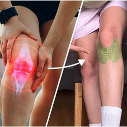 rngntc WW Herbal Knee Plaster Sticker/Patches For Knee Joint Pain Relief (10Patches) Knee Support image 4
