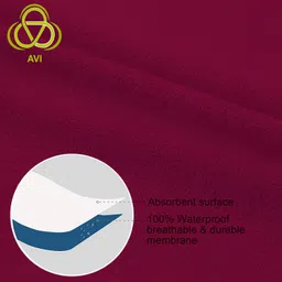 avi Plain Plain Filled Zipper Standard Size Pillow Protector image 3