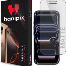Hanipix Edge To Edge Tempered Glass for Apple iPhone 17 Air – Anti Glare Gaming Matte-image-43