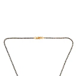 LOOM LEGACY Gold-Plated Artificial Stones and Beads Mangalsutra image 4