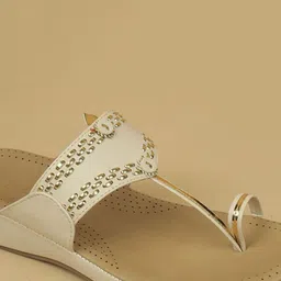 Ozuri Comfort Sandals with Laser Cuts image 3