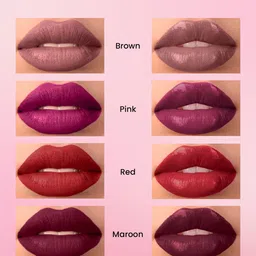 SWISS BEAUTY Long Lasting Transfer Proof Duo Lipstick 10 ml - Moody Plum 10 image 3