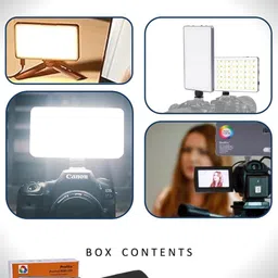 Prolite RGB Pocket LED Video Light with Built-in Battery, 21 Light Effects, Carry Case | 2200 lx Camera LED Light image 5