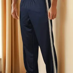 sti Men Solid Blue Track Pants-picture-22