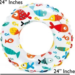 kidzoo Swimming Tube Ring 24'' Inflatable Pool Accessories Swim Floatation Belt image 2