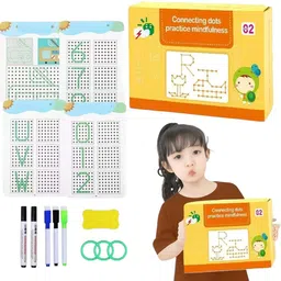 vhd Kids Dot to Dot Puzzle Workbook with 56 Pages & Accessories (3+ Years) Z5-picture-47