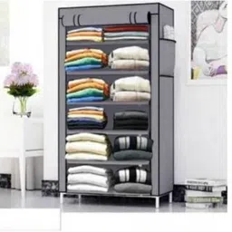 bhimada Multipurpose Storage Carbon Steel Collapsible Wardrobe-picture-19