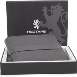 red tape Men Casual, Formal Grey Genuine Leather RFID Wallet-picture-15