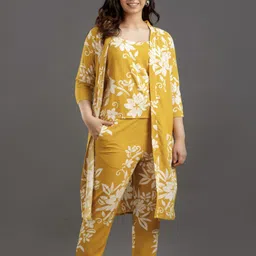 fash8 Top Pant Western Set with Shrug image 5