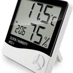 havenfort Imported Best Quality Humidity Meter Clock All-in-One Digital Moisture Measurer-picture-24