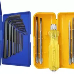 5 Pcs Combination Screwdriver Set With Allen Key Set-image-47