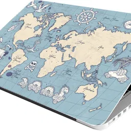 WALLTON Laptop Skin Quality Sticker for Laptops Upto 15.6"_Back Skin_55 Material Self Adhesive Vinyl Reusable Laptop Skin Compatible for 15.6 inch-picture-39
