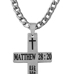 shiv jagdamba Sterling Silver Stainless Steel Pendant image 1