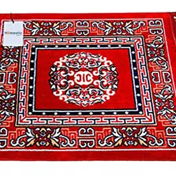 homestic by kuber industries Velvet Prayer Mat image 5