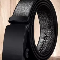 Boys Casual, Evening, Formal, Party Black Texas Leatherite Belt-image-5
