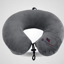 zexsazone Polyester Fibre Travel Pillow Pack of 1 Abstract Fashion image 5