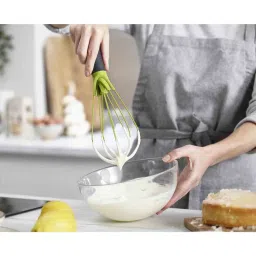joseph joseph Twist Green & Black Polypropylene Whisk image 5