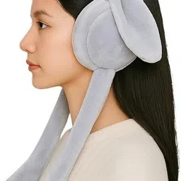 zonkar Winter Primum Cute jumping rabbit with chuchu sound girls boys earmuffs for kids Ear Muff image 2