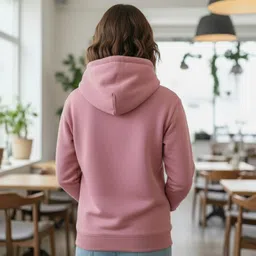 divra clothing Women Full Sleeve Graphic Print Hooded Sweatshirt image 4