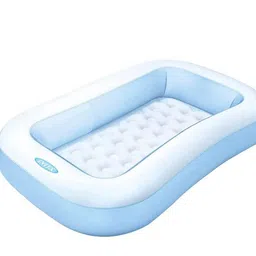 kindertales 5Ft Inflatable Rectangular swimming Pool (IND*8541)With Free Pump Inflatable Swimming Pool-picture-14
